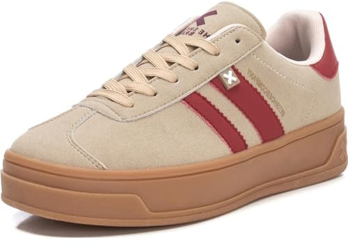 XTI 143483, Zapatillas Mujer, Beige, 38 EU