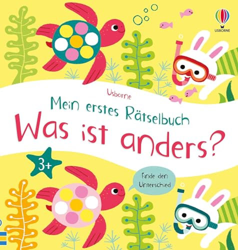 Mein erstes Rätselbuch: Was ist anders?: Mitmachbuch mit altersgerechten, vielfältigen Finde-den-Unterschied-Suchbildern – ab 3 Jahren