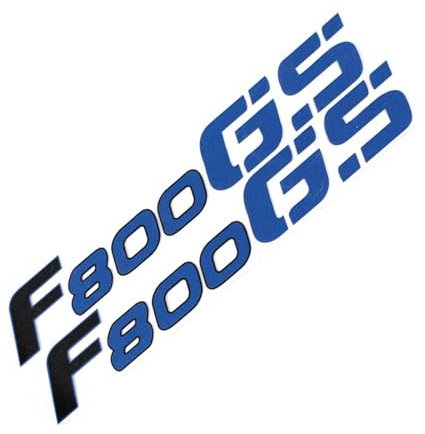 GQUIKGW Motorradaufkleber Motorrad Reflektierende Aufkleber Kraftstofftank Aufkleber Für BMW F800 GS F800GS(Blu)