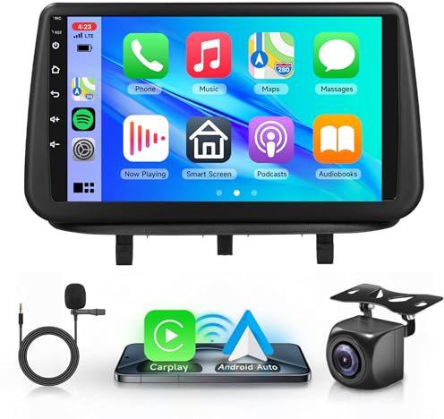 2G+64G Wireless Carplay Android 13 Autoradio 2 Din für Opel Meriva B 2009-2014 mit Android Auto Navi GPS WiFi 9 Zoll Autoradio mit Mirror Link Bluetooth FM/RDS Radio DAB/OBD/DVR/EQ/SWC Rückfahrkamera