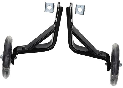 Parliky Kinderfahrrad Stützräder 16 Zoll Schwarz Mit Leuchtenden Rutschfesten Anfänger Hilfsrädern Aus Verschleißfestem Material Für Stabile Fahrradbalance Beim Training