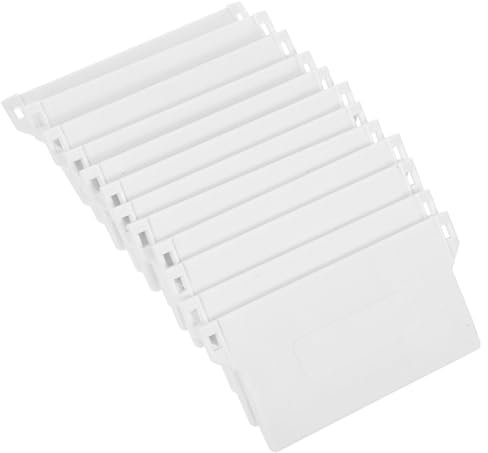 FUNOMOCYA 12stücke Vertikale Bindungsteile Aus Kunststoff Jalousiezubehör Grundplatte Für Vertikal-jalousien Im Praktisch Und Langlebig