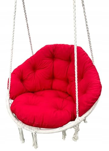 Kissen für eine Storchennest Schaukelkissen Kissen für Hängeschaukel Schaukelauflagen Hängeschaukel Hängenest Rot