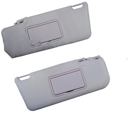 Aletta Parasole Per Fiat Per Panda 169 MK2 2003-2011 Per Fiat Panda Parasole Sinistro O Destro Con Specchio E Tasca 735362729 735362730 Alette Parasole Auto(Sinistra e destra)