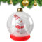 Aufblasbare Weihnachtskugeln | Riesige Weihnachtskosten des Schneemanns | Aufblasbare Weihnachtskugel-Ornamente aus PVC für den Außenbereich, großer mundgeblasener Anhänger mit LED-Licht für den Rasen