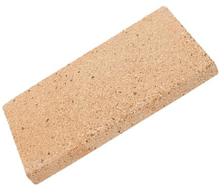 TOPPERFUN Ladrillo Refractario de Arcilla para Estufas y Chimeneas, Aislamiento Ignífugo Resistente al Desgaste, Ligero y Versátil para Entornos de Alta Temperatura