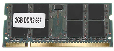 DDR2 2 GB 667 MHz PC2-5300 Notebook-Speicher, 200-Pin DDR2-RAM für - und -Motherboards, Hochgeschwindigkeits-2G-DDR2-Notebook-Speichermodul mit 1,8-V-Niederspannungsdesig