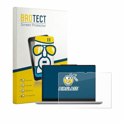 BROTECT Schutzglas für Lenovo IdeaPad 5x 2-in-1 Gen 11 14 | Transparenter Displayschutz Made in Germany Schutzfolie Panzer Folie Glas 9H Anti-Fingerprint Einfache Montage Clear