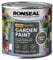 Ronseal Garden Paint Charcoal Grey 250ml