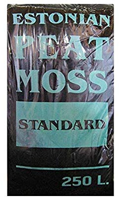 Torba (bionda) acida di sfagno (Estonian Peat Moss) (250 lt)
