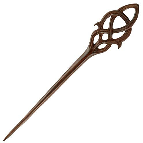 Island Piercings Haarnadel Haarstab Handarbeit aus Holz Keltisches Design HN303