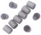 Stebela 10 stücke Auto Auto Reifen Rad Grau Langkunststoff Luftventil STEM Caps Abdeckung Ersatz für Nissan Infiniti TPMS25306