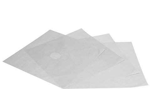Gasherd-Brenner-Abdeckungen, Gasherd-Brenner-Auskleidung, 4 Stück Gasherd-Brenner-Abdeckungen Schutz Antihaft-Ölschutzmatte Küchenwerkzeug zum Kochen in der Küche(Splitter)