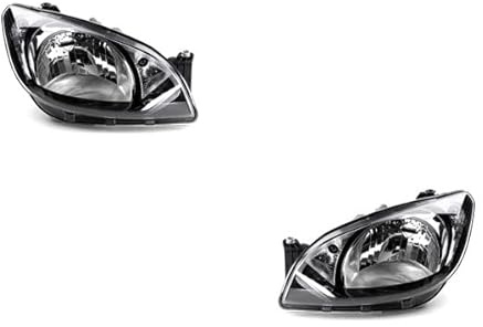 Johns, Scheinwerfer Halogen kompatibel zu Skoda Citigo 10/11-04/17 H4 SET