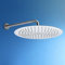 JOHO Regendusche Duschkopf groß Rund 30cm Überkopfbrauseset aus 304 Edelstahl mit Bombenfester Brausearm Wandarm (D30cm/40cm)