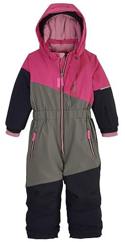 first instinct by killtec Kinder Skioverall/Schneeanzug mit Kapuze FISW 27 MNS ONPC, fuchsia, 122, 42106-000