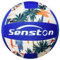Senston Volleyball Size 5 mit Pumpe, Outdoor Waterproof Beach Volleyball Ball, Soft Touch Wasser Beachvolleyball, Blue