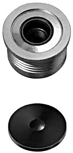 HELLA 9XU 358 038-291 Alternator Freewheel Clutch - Thread Size: M16x1,5 - Number of grooves: 5 - with cap