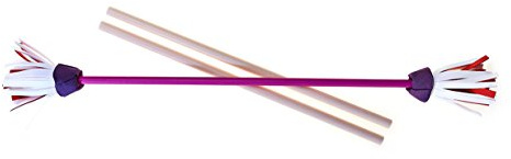 Eureka jabds G Red/White/Purple Set Speer des Teufels Flower + Drumsticks