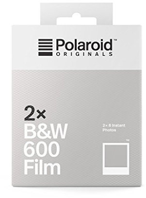 Polaroid Originals B&W Film für 600 Doppelpack - Weißer Rahmen