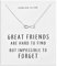 Philip Jones Sterling Silver Infinity Friendship Quote Necklace