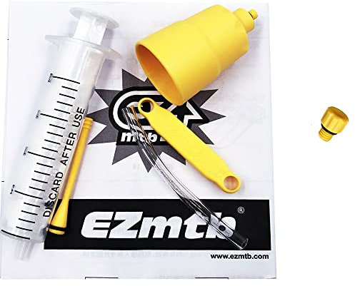 CYCEARTH Herramienta de Purga Bicicletas hidráulico del Freno de Disco Embudo Aceite tapón de Aceite Mineral Shimano MTB de la Bicicleta del Freno de Disco del sangrador del Kit de fluidos