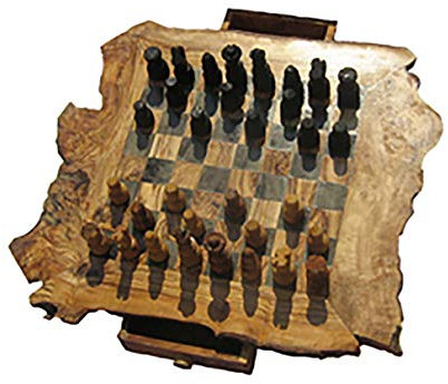 Scacchiera in Legno di ulivo Grande 44 * 44