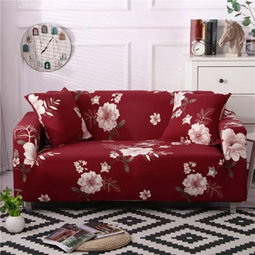 uyeoco Sofa überwürfe Sofabezug Elastische Stretch 1/2/3/4 Sitzer, L Form Sofahusse Modern Abdeckung mit Rutschfester Couchbezug Ecksofa Sesselbezug Stretchhusse Möbelschutz