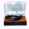 AWANG Bluetooth Vinyl Record Player, 3 Speed Bluetooth Turntable with Built-in Stereo Speakers, Supports USB, RCA Output, Headphone Jack, MP3, Mobile Phones Music Playback (Oak)