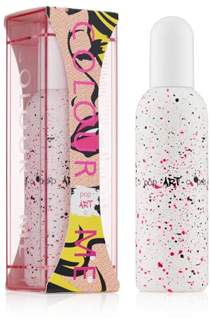 Colour Me Pop Art - Parfümspray für Damen - Praline & Vanille 100ml | Bodyspray für Damen, Blumig-warmer Duft, Schwarze Johannisbeere, Tonkabohne, Geschenk für Frauen, Parfüm für Frauen