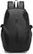 Motorrad-Rucksack, wasserdichte Tasche, Softshell-Rucksack, PVC/1680D Oxford Reitrucksack, schwarz, Schwarz