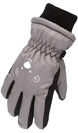 CCOOfhhc Kinder Skihandschuhe wasserdichte für 3-7 Jahre Jungen Mädchen Winddichte Schneehandschuhe Warme Handschuhe Winterhandschuhe Verdickt Winterzeit Sport Skihandschuhe