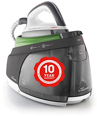 Polti La Vaporella XT90C Steam Generator Iron with Boiler, 7 Bar, 1.4 L Tank, Eco Function, Steam Pulse 450g