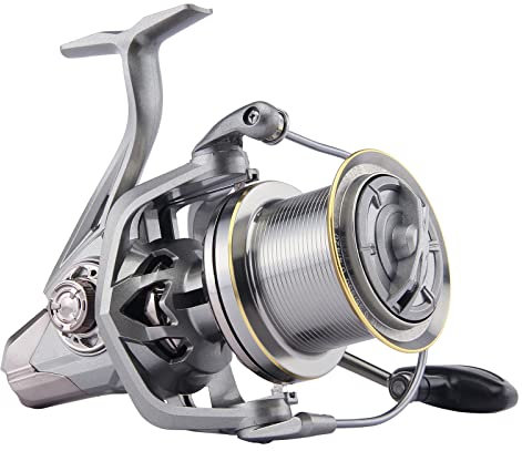 HAUT TON Spinnrolle NGK-10000 Advanced Version, 17 + 1BB Graphitrahmen, Surf-Angelrollen, 4,8:1 Übersetzung 25 kg max. Drag Medium/Heavy Long Casting Inshore & Offshore Salzwasser Monster Fish.