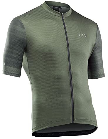 Northwave Origin Fahrrad Trikot kurz grün 2023: Größe: M (48)