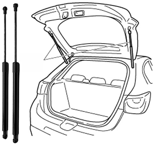 GREMBI Kofferraum-Gasfedern für BMW 1 Series E81 E87 2003-2011, Zubehör für Kofferraumfedern