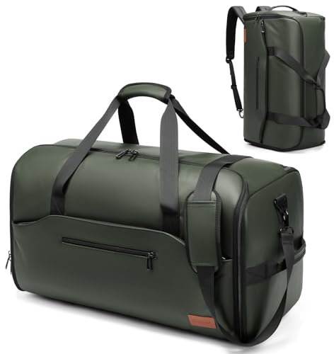 Moulyan 55L Anzugtasche, Wasserdichter Kleidersack Reisetasche Mit Schuhfach Nassfach, 3 in 1 Tasche, Garment Duffle Bag für Herren Und Damen