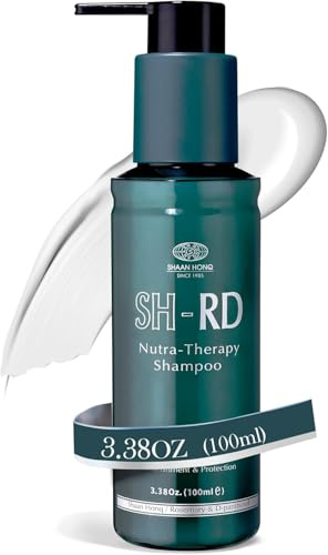 SH-RD Nährendes Shampoo für geschädigtes & trockenes Haar | Tiefenreparatur & Schutz gegen Haarbruch | Haarshampoo für die Pflege nach Dauerwelle | mit Protein, Aminosäuren, Rosmarin - 100ml
