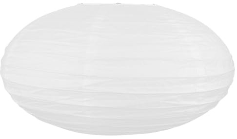 BESTonZON 1Pc Lanternes En Papier Ovales Pendentif Abat-Jour Suspendu Lanterne Chinoise Japonaise Pliable Lanterne Décorative Pour La Décoration De Mariage De À La Maison Facile À