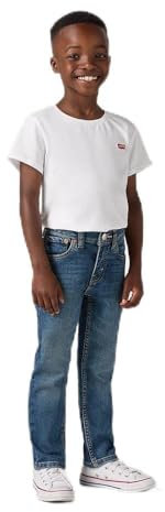 Levi's Baby-Jungen Lvb 512 Slim Taper Jeans Lässige Hose, Kobain W/O Raw Hem, 14-15 Years