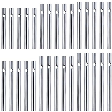 Set Di Tubi Per Campanelli Eolici Da 30 Pezzi, Decorazione Pendente Fai-Da-Te, Tubo In Alluminio Per Campanelli Eolici (6 Dimensioni)
