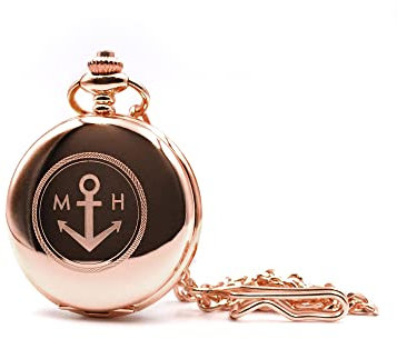 AURUM Taschenuhr mit Gravur farbe Roségold