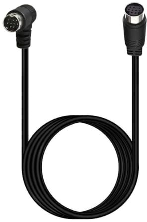ESTCNK S Video - Cable mini DIN macho a hembra de 9 pines para receptor de TV y proyector