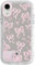 NITITOP Coque pour iPhone XR Mignon Miroir Arc Amour Coeur Motif pour Femmes Filles Ruban Conception Antichoc Brillant Couverture - Rose Pale Noeud2