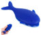 FRCOLOR Whale Hair Wash Brush Silicone Loofah Body Scrubber for Shower Bath Gentle Exfoliator for Scalp Skin