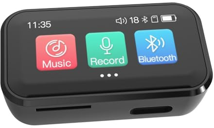 Fangxuee Sports MP4 32GB Touch Screen Mini Bluetooth MP3 Player+ Clip-HIFI Music Player, E-Book, FM Radio, Audio Voice Recorder