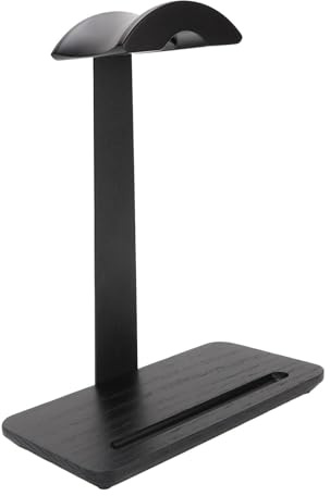 Sxhlseller Universal Ear Phone Ständer Holz Aluminiumlegierung Anti Slip Desktop Lötmittel für Musikspiele -Headset -Sparsparen für Mehrere Kopfhörer Geeignet