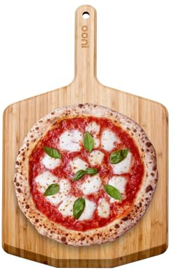 Ooni Pala per pizza in bambù da 30 cm – Tagliere da portata – Vassoio per pizza in legno – Pala per pizza – Ooni Accessori