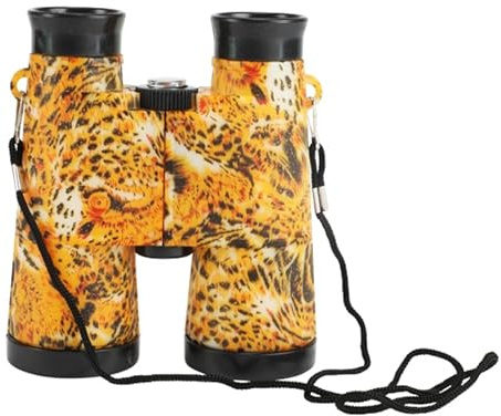 FERNGLAS für Kinder mit Tiermotive Kinderfernglas Binocular Fernrohr 4-Varianten 55 (Tiger)