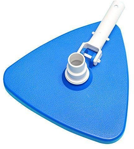 well2wellness® Poolsauger Bodensaugerbürste Dreieck - speziell für eckige Becken